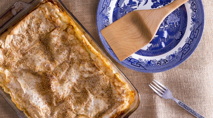 простий пиріг з тіста філо