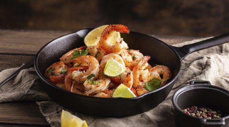 Смажені креветки