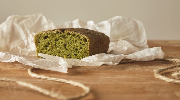 Веганський хліб із броколі без борошна