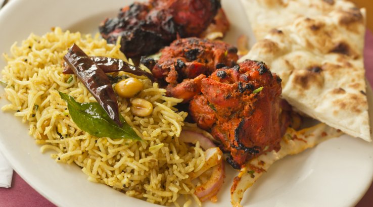 шашлик з курки тандурі