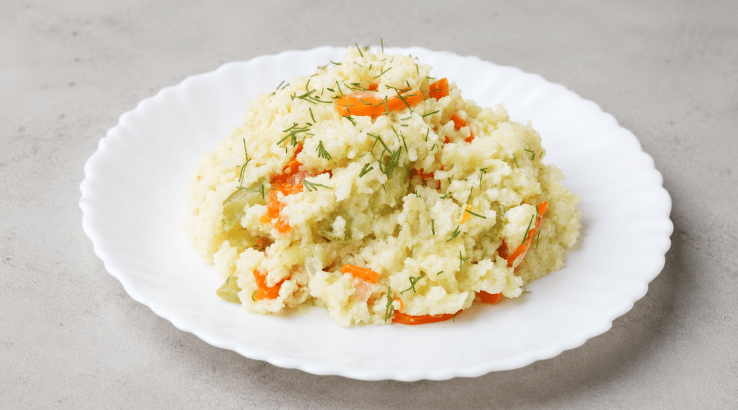 Пшоняна каша з кабачками