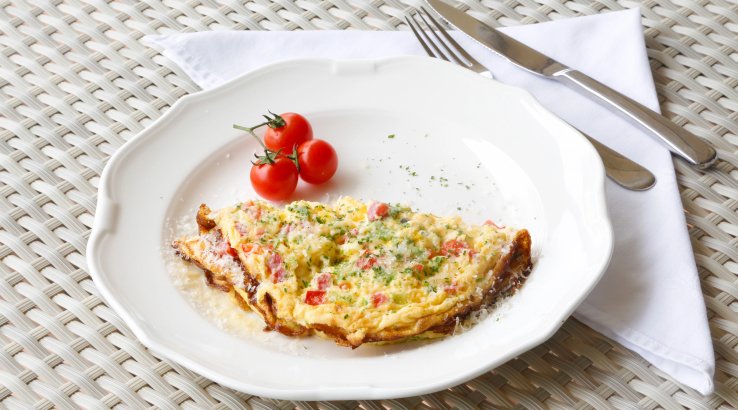 Простий омлет для дітей