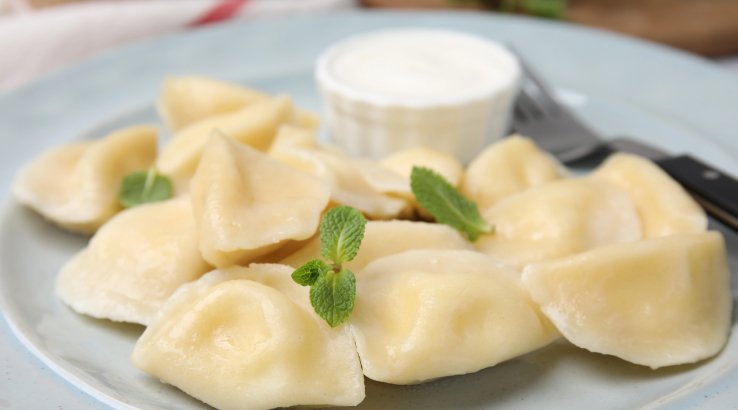 Вареники з сиром