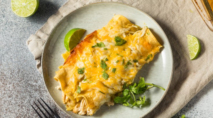 Тортилья з куркою під сиром