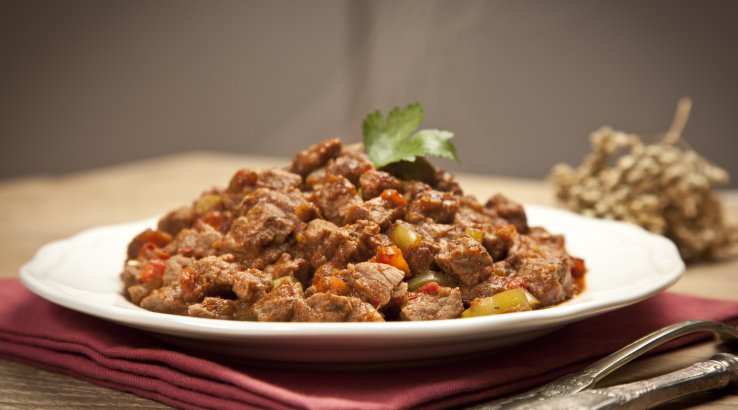 куряче соте з грибами