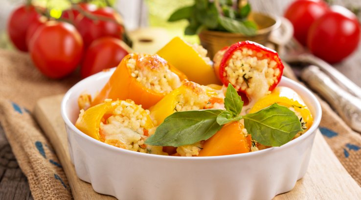 Фаршировані перці з кускусом
