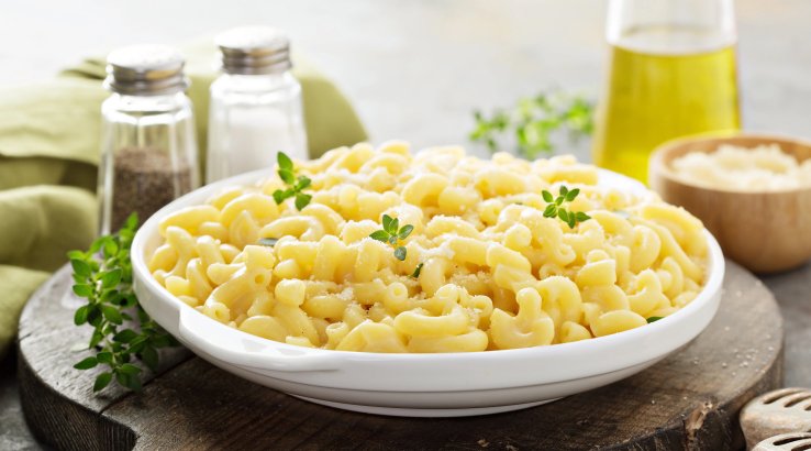 Паста з лимонним соусом та сиром