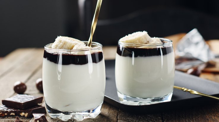 Десерт «Пташине молоко» на сметані