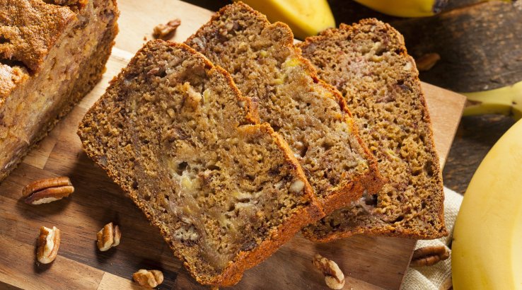 Банановий хліб з фініками