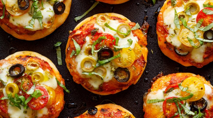 Цільнозернова сирна піца