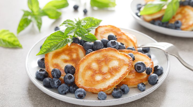 Пишні оладки на кефірі