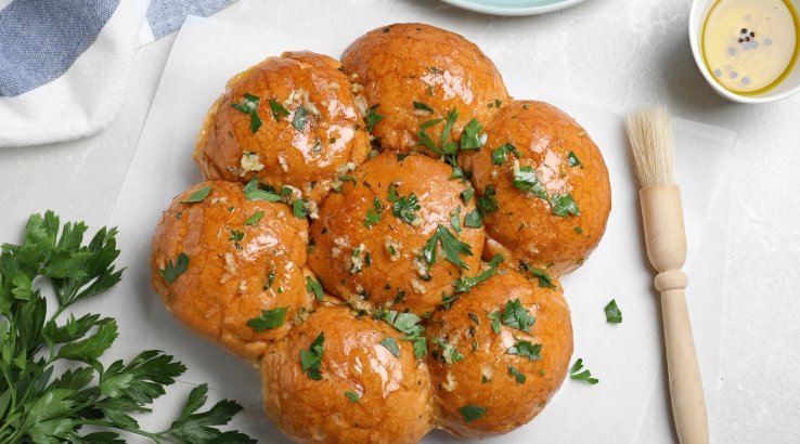 Пампушки на сковороді