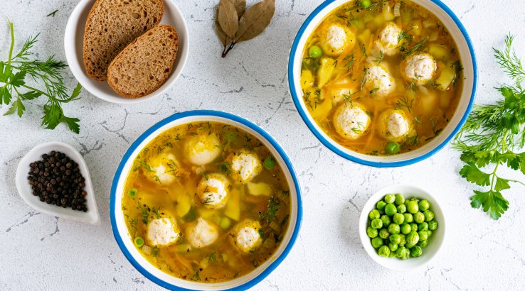 Суп із фрикадельками