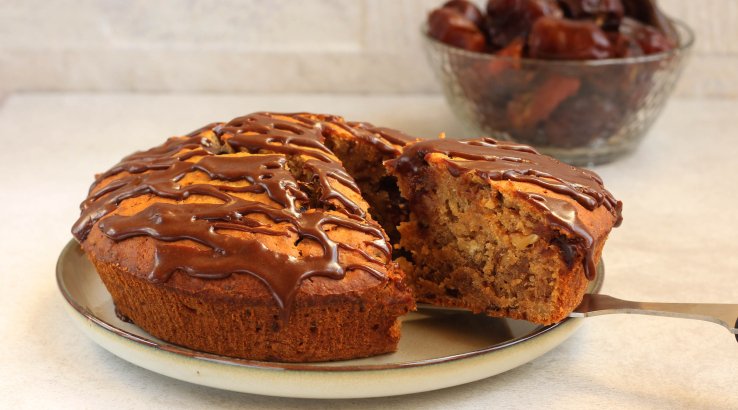 Шоколадно-фініковий пиріг - рецепт