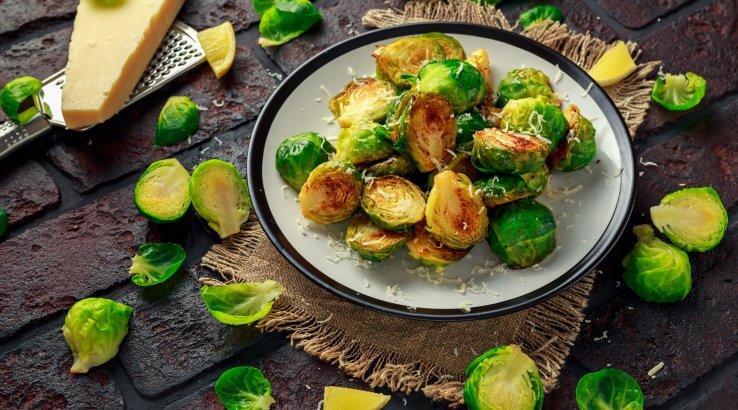 брюссельська капуста з сиром