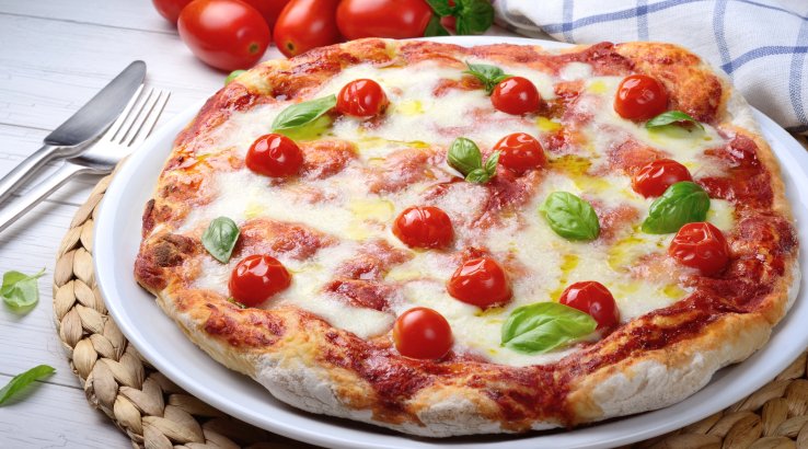 Гречана піца з овочами