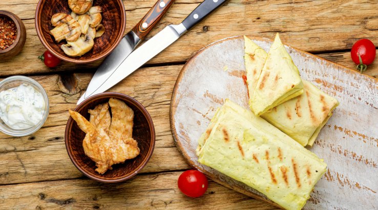 грибна шаурма