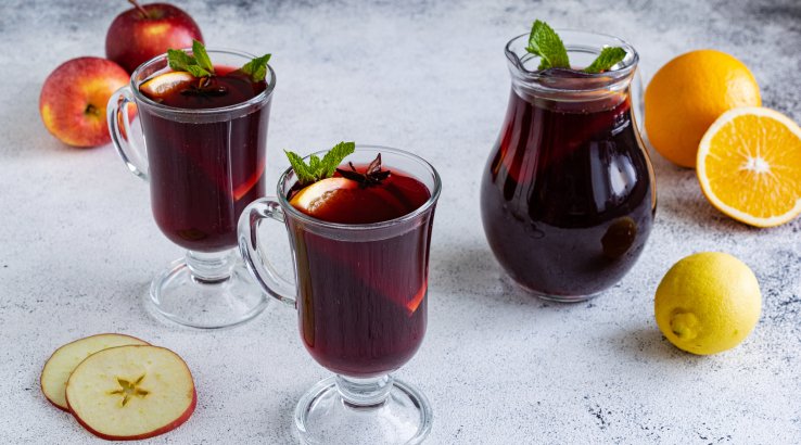 Безалкогольний глінтвейн