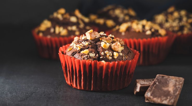 Мафіни з квасолі та фініків без борошна