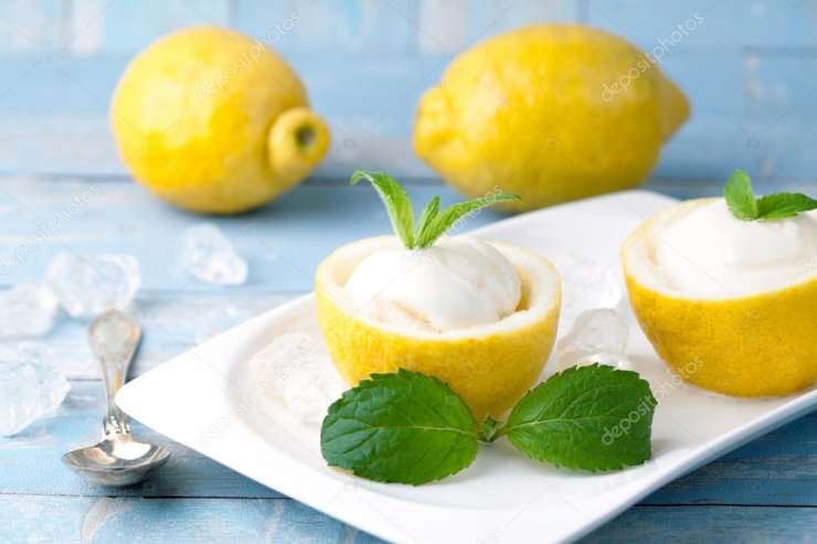 Зірка вихідного дня: лимонне морозиво з м`ятою. Новости :section-UKR.NET.