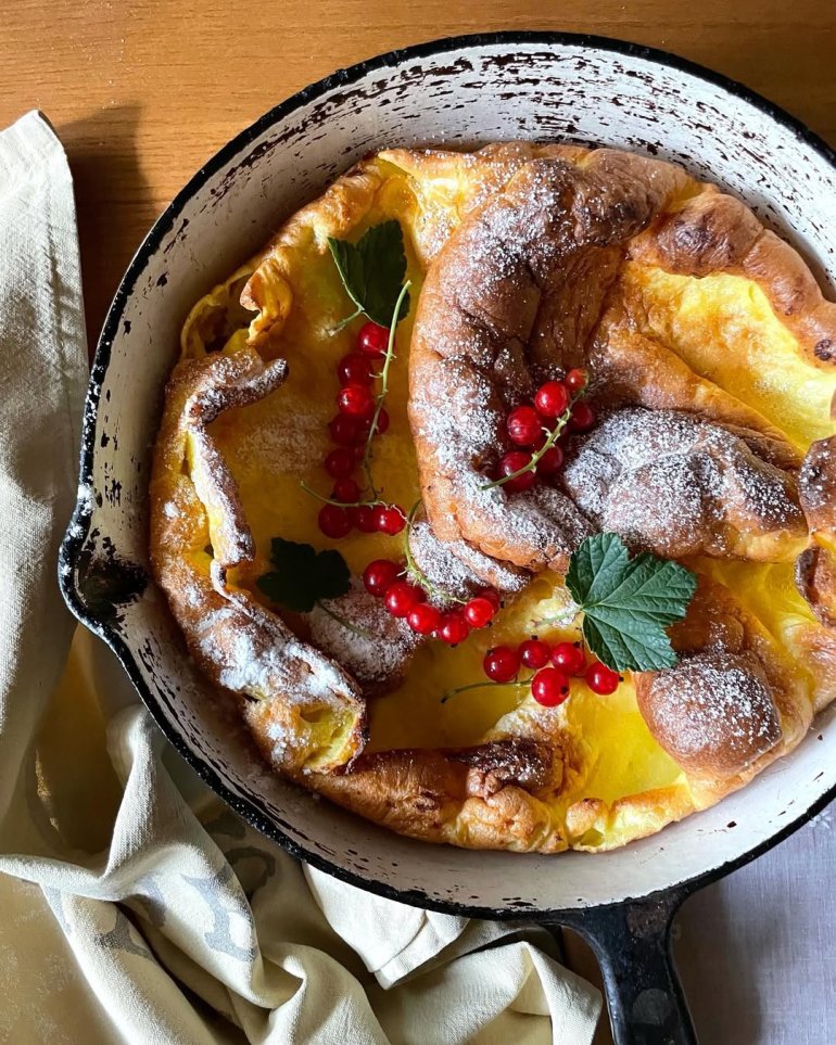 Dutch baby. Фото: Олена Ольшевська Dutch baby. Фото: Олена Ольшевська