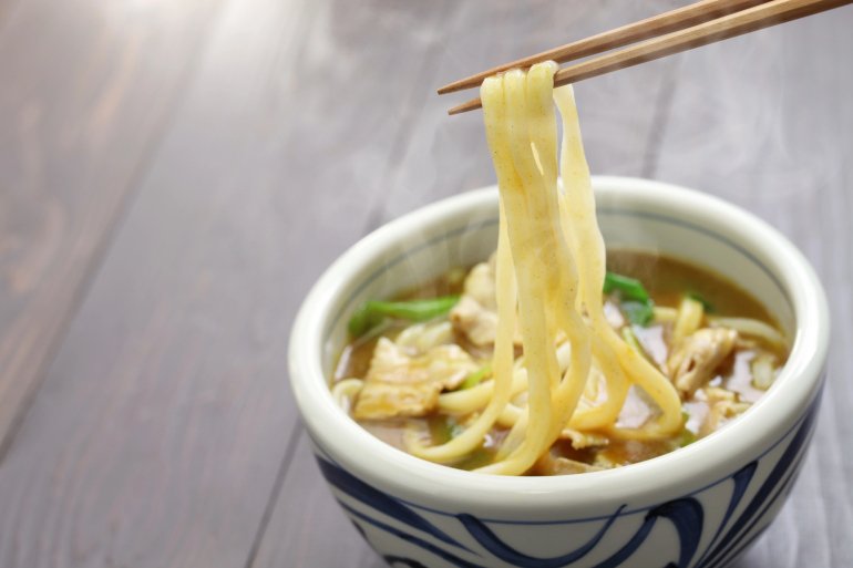 Удон в&nbsp;бульйоні з&nbsp;краплею соусу