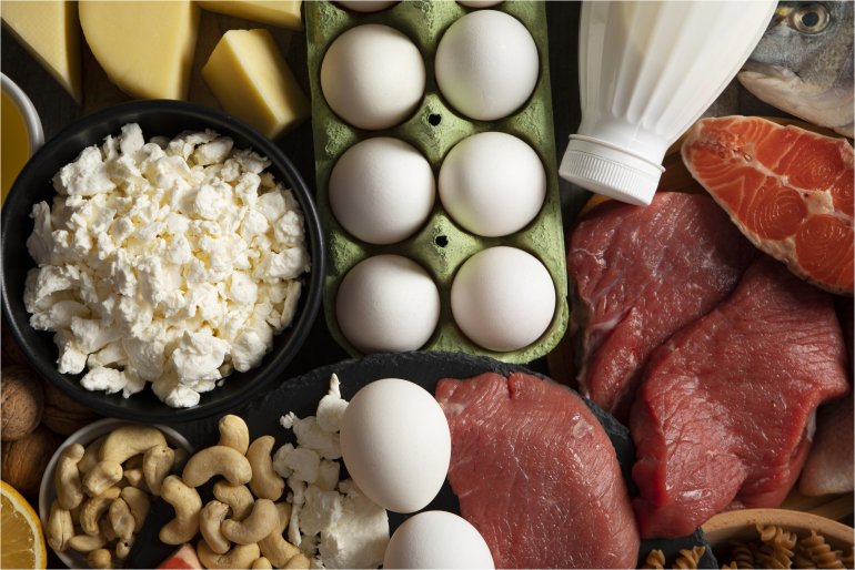 Білок може бути як у продуктах тваринного, так і рослинного походження