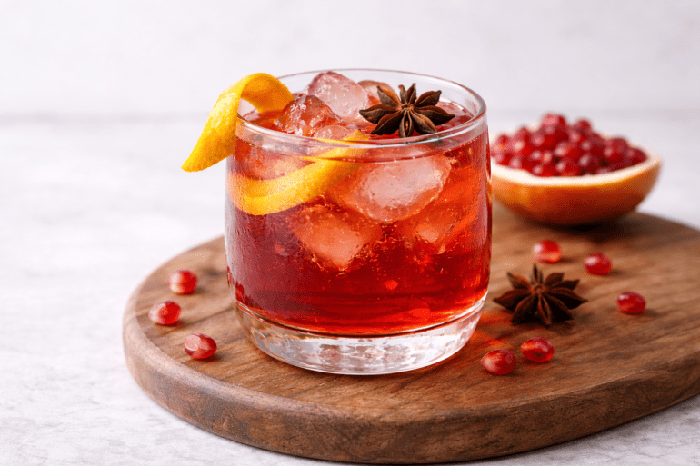 Гранатовий моктейль з&nbsp;кардамоном