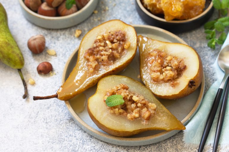 Запечені груші з&nbsp;крамблом