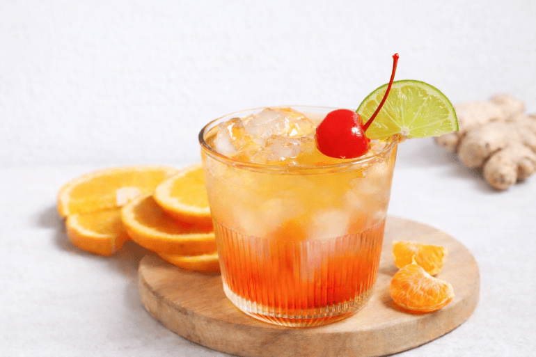 Імбирно-мандариновий моктейль