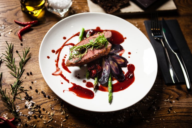 Качине філе з&nbsp;соусом