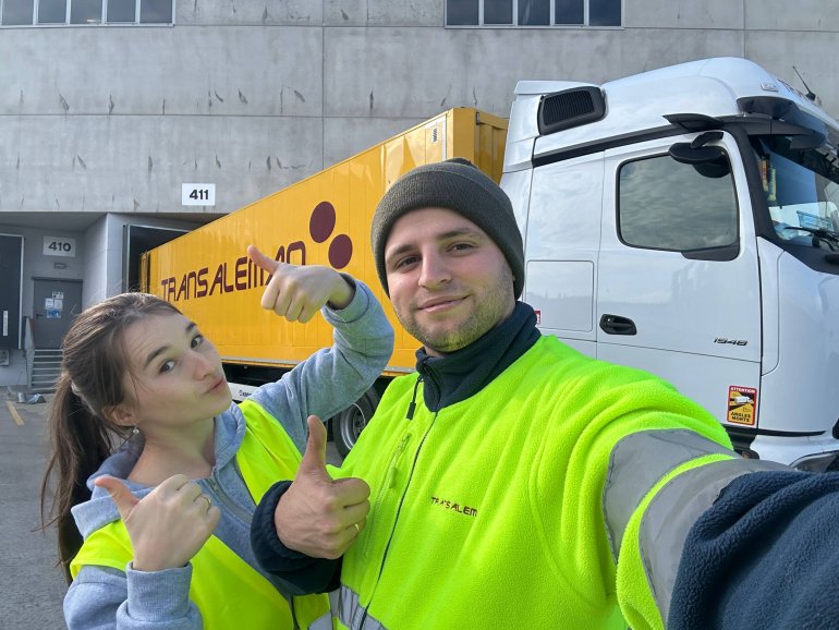 Ілона з&nbsp;чоловіком Андрієм