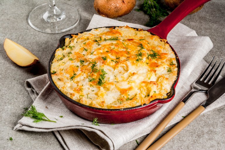 Запіканка з куркою і сиром