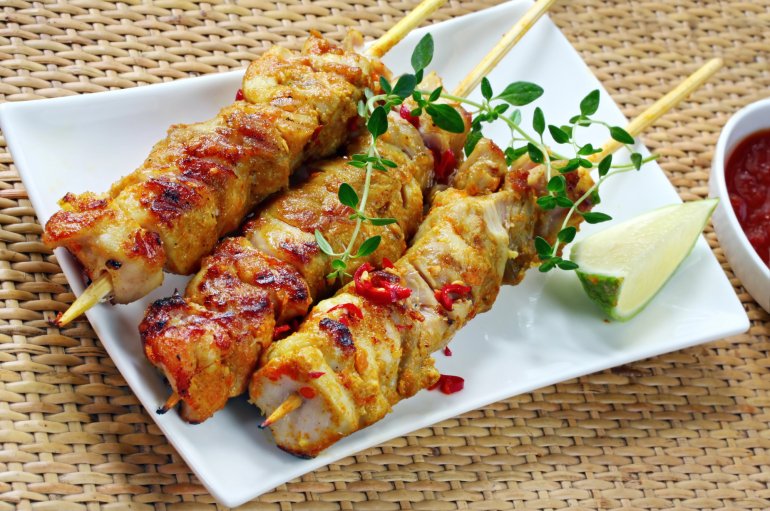 Курячий шашлик