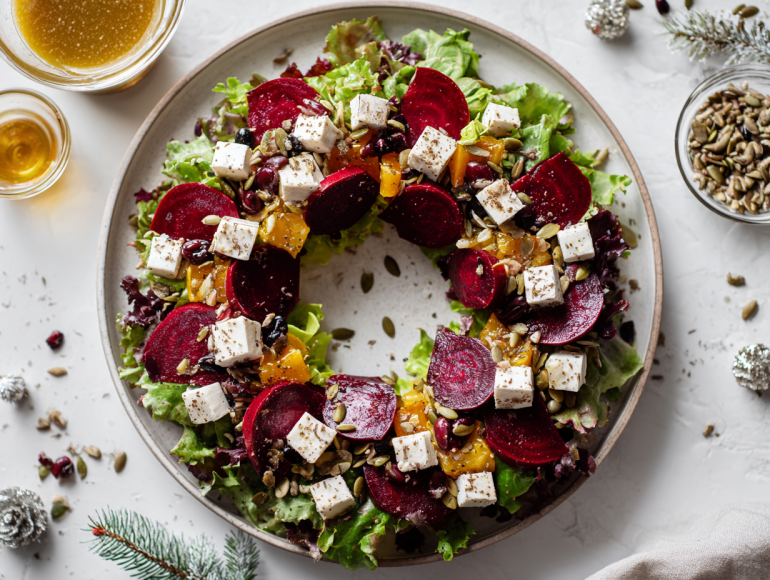 Святковий салат з&nbsp;буряком