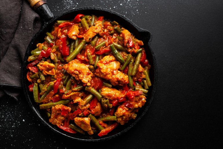 Курка з&nbsp;овочами