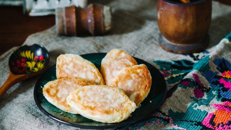 Рецепт Зразы картофельные с печенью куриной. Калорийность, химический состав и пищевая ценность.