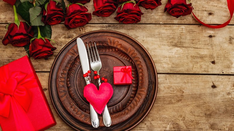 5 романтических закусок и салатов ко Дню святого Валентина