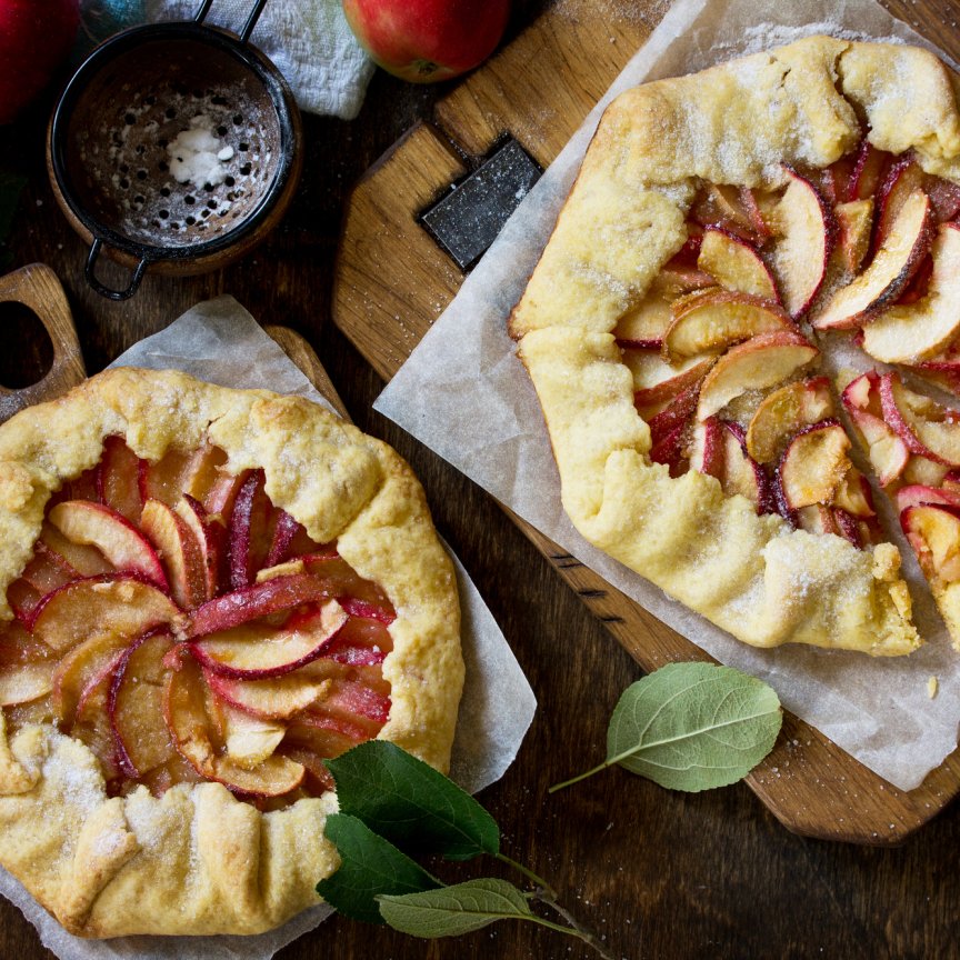 Галета з яблуками і тим’яном - рецепт
