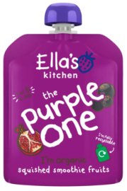 Смузі фруктове Ella's kitchen The Purple One, 90 г